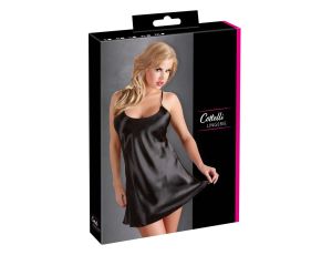 Satin Chemise Black XXL