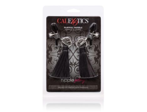 Playful Tassels Nipple Clamps Black - 2