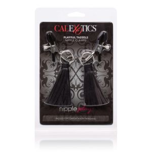 Playful Tassels Nipple Clamps Black - image 2