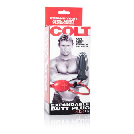 COLT Expandable Butt Plug Black - 2