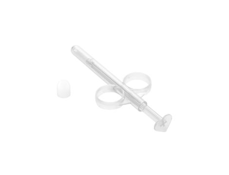 Lube Tube 2 Pcs Transparent