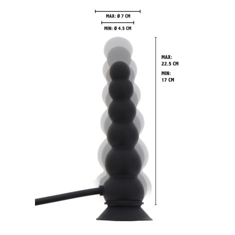 Hidden Desire Extreme Inflatable Suction Base Plug - Expert - 7