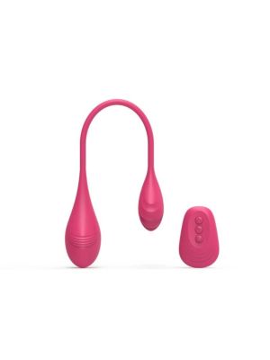 Power Escorts - Double Egg - Remote Controlled Vibrator - Pink - image 2