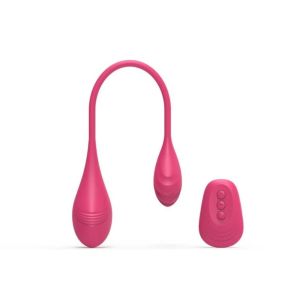 Power Escorts - Double Egg - Remote Controlled Vibrator - Pink - image 2