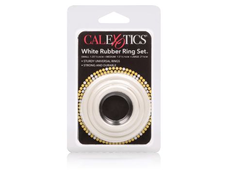 Rubber Ring - 3 Piece Set White - 2