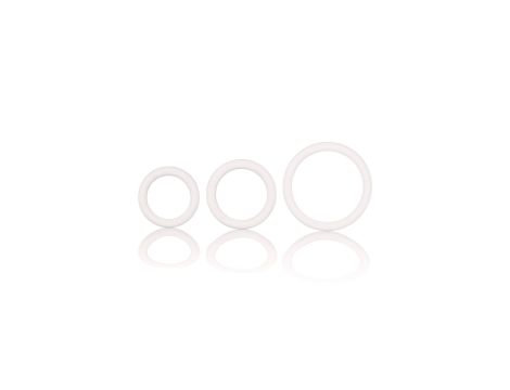 Rubber Ring - 3 Piece Set White - 7