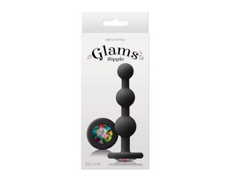 GLAMS RIPPLE RAINBOW GEM BLACK