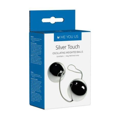 Kulki- Me You Us Touch Love Balls Silver - 3