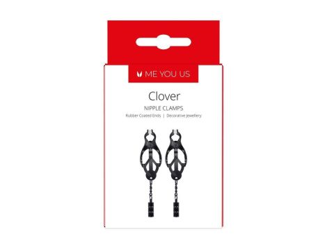 Me You Us Clover Nipple Clamp Black - 2