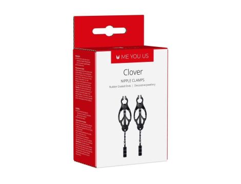 Me You Us Clover Nipple Clamp Black - 3