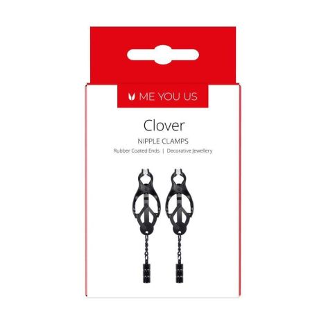 Me You Us Clover Nipple Clamp Black - 2