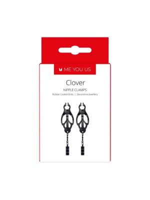 Me You Us Clover Nipple Clamp Black - image 2