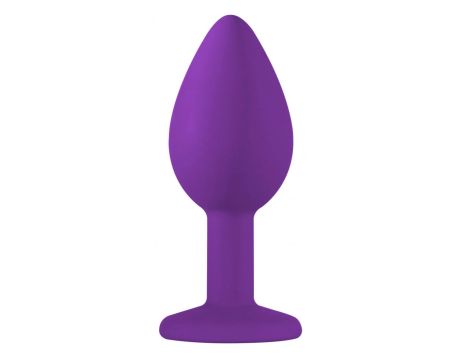 Plug-Anal Plug Emotions Cutie Small Purple clear crystal - 2