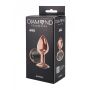 Plug-Butt Plug Diamond Jet Shine S Rose Gold - 5