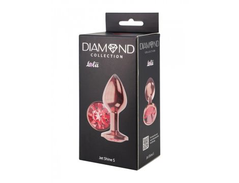 Plug-Butt Plug Diamond Ruby Shine S Rose Gold - 4