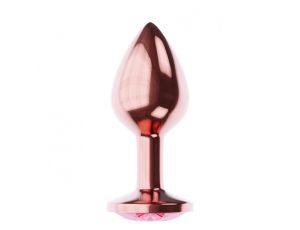 Plug-Butt Plug Diamond Ruby Shine L Rose Gold - image 2