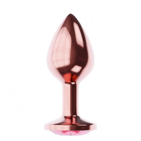 Plug-Butt Plug Diamond Ruby Shine L Rose Gold - 2