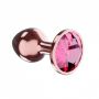 Plug-Butt Plug Diamond Ruby Shine L Rose Gold - 2