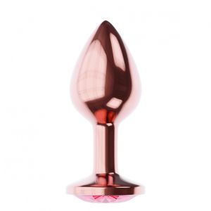 Plug-Butt Plug Diamond Ruby Shine L Rose Gold - image 2