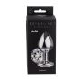 Enlarged Anal Plug Diamond Clear Sparkle XL - 3