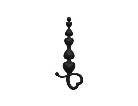 Plug/kulki-Anal Beads Begginers Beads Black - 2