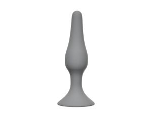 Plug-Slim Anal Plug Medium Grey - image 2