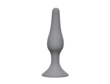 Plug-Slim Anal Plug Medium Grey - 2