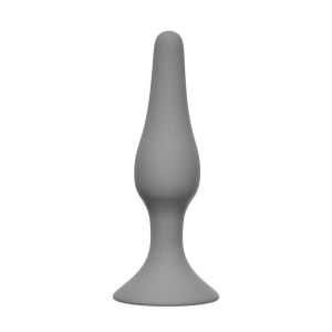 Plug-Slim Anal Plug Medium Grey - image 2