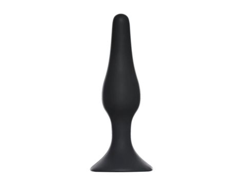 Plug-Slim Anal Plug Small Black - 2