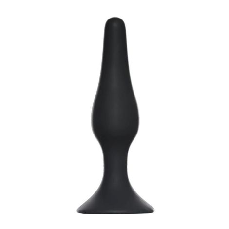 Plug-Slim Anal Plug Small Black - 2