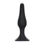 Plug-Slim Anal Plug Small Black - 3