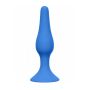 Plug-Slim Anal Plug Small Blue - 3