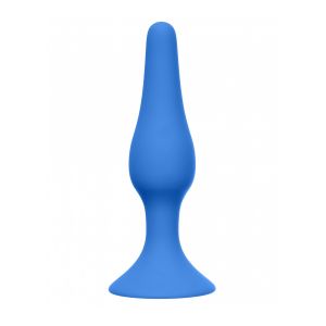 Plug-Slim Anal Plug Small Blue - image 2