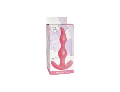 Plug-Anal Plug Bent Anal Plug Pink