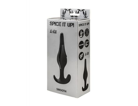 Plug-Anal plug Spice it up Smooth Black