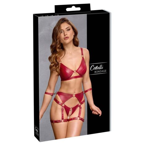 Bondage Bra Set M