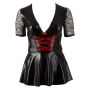 Dress black/red 3XL - 5