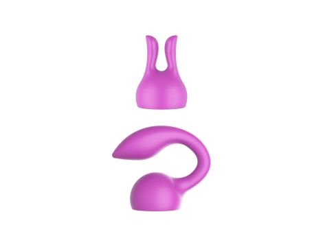 Attachments Personal Massager Fuchsia