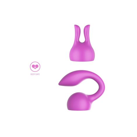 Attachments Personal Massager Fuchsia - 8