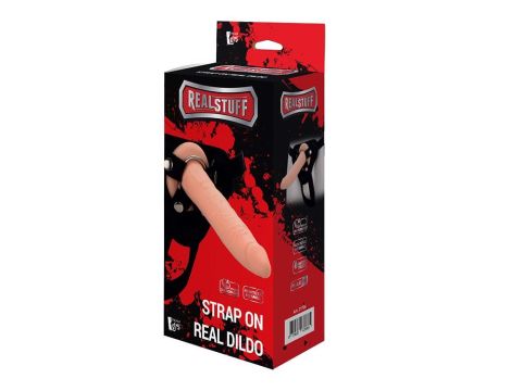 REALSTUFF STRAP ON REAL DILDO