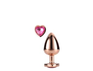 GLEAMING LOVE ROSE GOLD PLUG SMALL - image 2