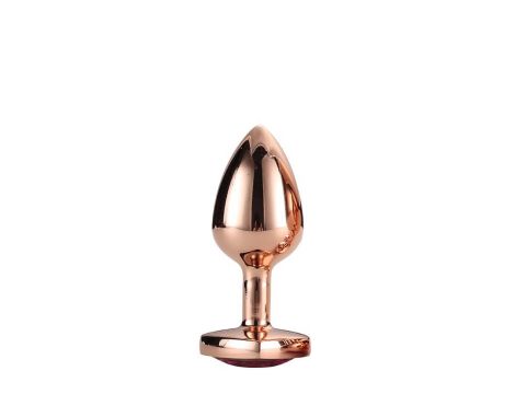 GLEAMING LOVE ROSE GOLD PLUG SMALL - 3