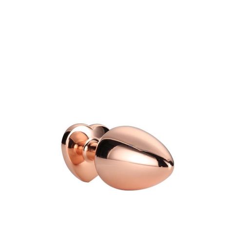 GLEAMING LOVE ROSE GOLD PLUG SMALL - 5