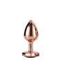 GLEAMING LOVE ROSE GOLD PLUG SMALL - 4