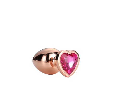 GLEAMING LOVE ROSE GOLD PLUG MEDIUM - 4