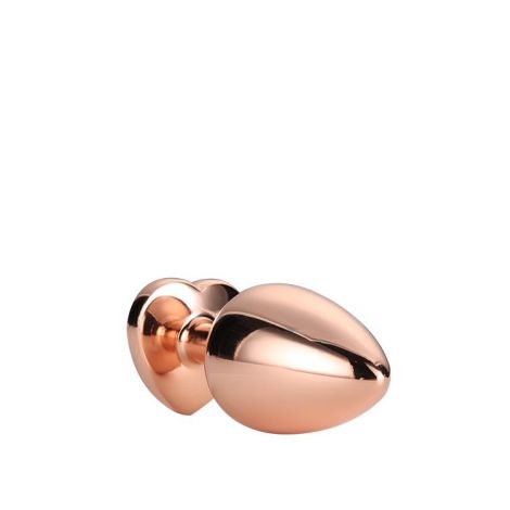 GLEAMING LOVE ROSE GOLD PLUG MEDIUM - 5