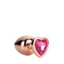 GLEAMING LOVE ROSE GOLD PLUG MEDIUM - 5