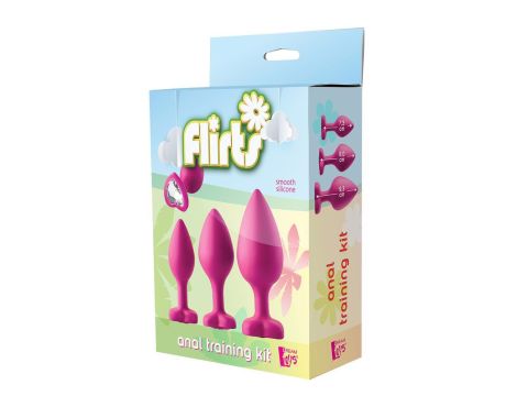 FLIRTS ANAL TRAINING KIT GEM STONE PINK