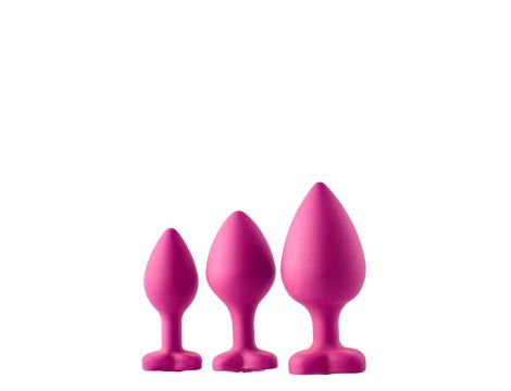 FLIRTS ANAL TRAINING KIT GEM STONE PINK - 3