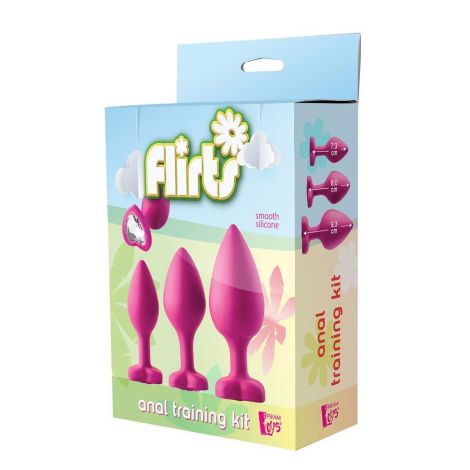 FLIRTS ANAL TRAINING KIT GEM STONE PINK